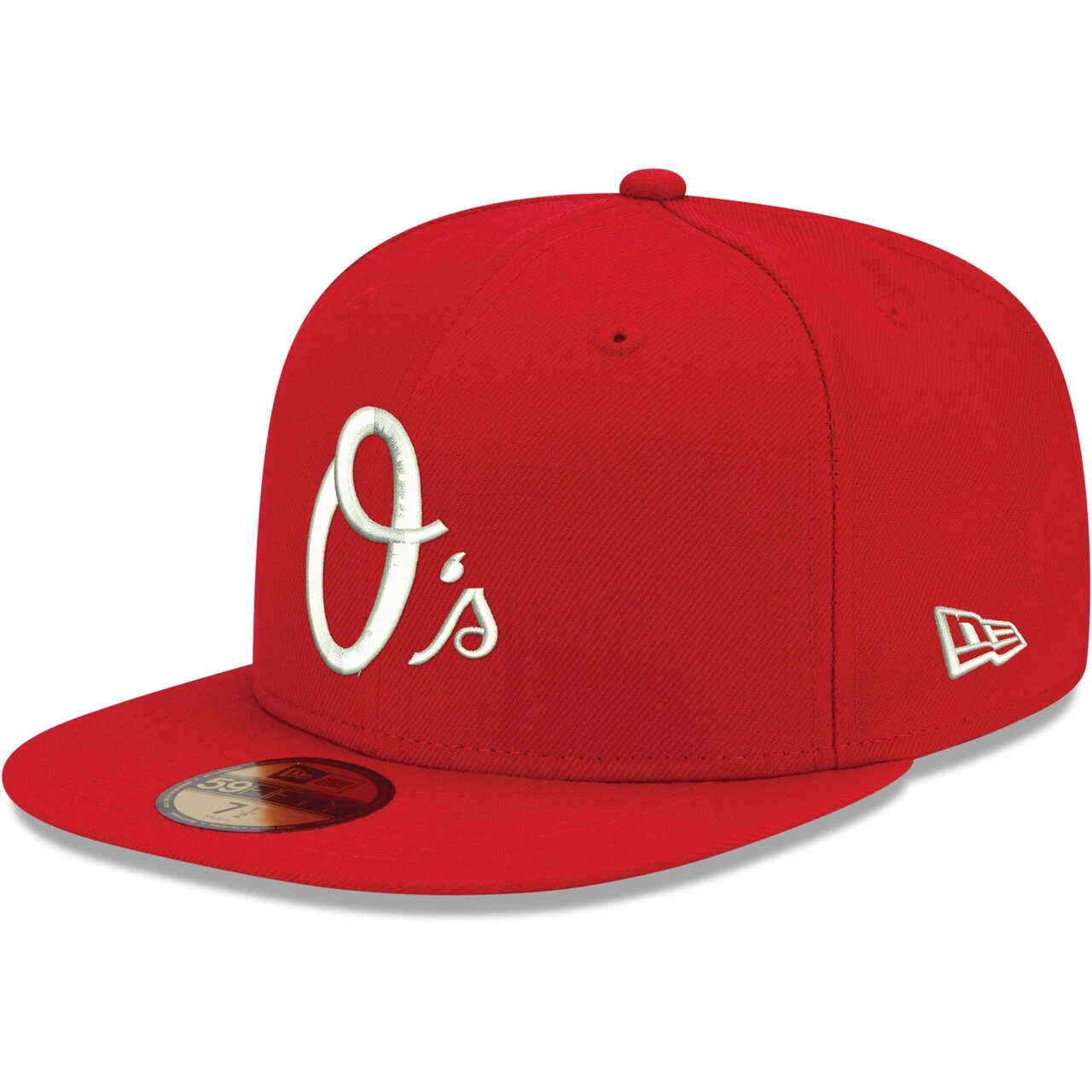 Men's Baltimore Orioles New Era Red White Logo 59FIFTY Fitted Hat 1 Men's Baltimore Orioles New Era Red White Logo 59FIFTY Fitted Hat