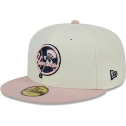Men's New York Yankees New Era White/Pink Chrome Rogue 59FIFTY Fitted Hat -Baseball Sale Shop pink new york yankees chrome rogue 59fifty fitted hat ss5 p 200015855pv 3u ji9gp2u7tpgis1sixzicv kxdyjkbvq6lpqolaiskd
