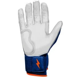 Bruce Bolt PREMIUM PRO NIMMO Long Cuff Batting Gloves: Mets Blue -Baseball Sale Shop premium pro nimmo series long cuff batting gloves blue gloves brucebolt 291082
