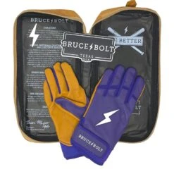 Bruce Bolt PREMIUM PRO Short Cuff Batting Gloves: Purple 11 Bruce Bolt PREMIUM PRO Short Cuff Batting Gloves: Purple -Baseball Sale Shop premium pro short cuff batting gloves purple brucebolt 271484