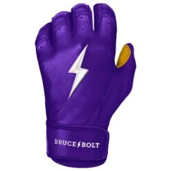 Bruce Bolt PREMIUM PRO Short Cuff Batting Gloves: Purple 9 Bruce Bolt PREMIUM PRO Short Cuff Batting Gloves: Purple -Baseball Sale Shop premium pro short cuff batting gloves purple brucebolt 315746