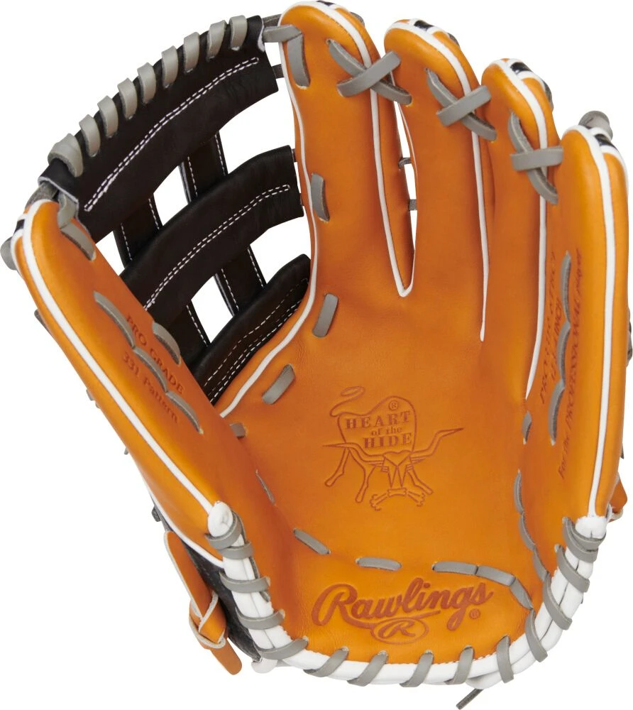 12.75 Inch Rawlings Heart Of The Hide Hypershell Adult Outfield Baseball Glove PRO3319-6TBCF 2 12.75 Inch Rawlings Heart Of The Hide Hypershell Adult Outfield Baseball Glove PRO3319-6TBCF - Image 2