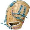 34 Inch Wilson A2000 SuperSkin Aubree Munro Game Model Women's Fastpitch Softball Catcher Mitt WBW10043634