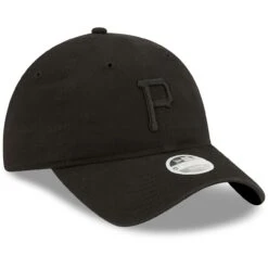 Women's Pittsburgh Pirates New Era Black On Black Core Classic II 9TWENTY Adjustable Hat -Baseball Sale Shop womens new era pittsburgh pirates black on black core classic ii 9twenty adjustable hat pi4417000 altimages ff 4417768 34478985575b0b270db4alt3 full