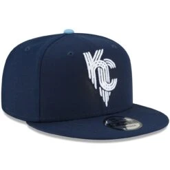 Youth Kansas City Royals New Era Navy 2022 City Connect 9FIFTY Snapback Adjustable Hat -Baseball Sale Shop youth new era navy kansas city royals 2022 city connect 9fifty snapback adjustable hat pi4464000 altimages ff 4464406 af94db1b27f0decfd403alt3 full